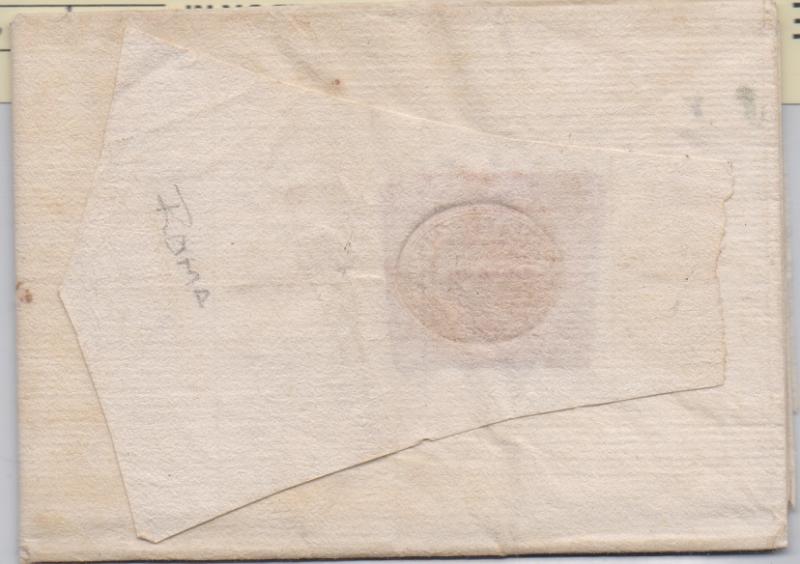 0277 v.jpg -     Lote:    277 (verso)                   Descrição:         Correios-mores. Carta circulada para o Deão e Cabido da Santa Sé de Évora, datada de 23 de Setembro de 1607, com selo pontifício.         Carta       Valor Base:     &euro; 50,00     Valor Venda:     &euro;      